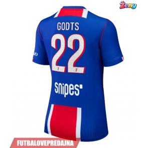 Lacne Ženy Futbalové dres Paris Saint-Germain Mika Godts #22 2026-27 Krátky Rukáv - Domáci